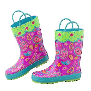 stephen joseph girls rain boots