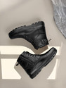 STEPORIZE High Ankle Zipper Biker Shoes 