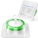 Sterile Syringe Filters, Sterile Individually Packed, PES Membrane 0.22um Pore Size, 33mm Membrane Diameter, Sterile Syringe Filter with Hydrophilic PES Membrane 100 Pcs by Biomed Scientific
