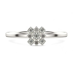 Sterling Silver Certified Lab Grown Diamond