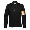 Stewart &amp; Strauss Cardigan Varsity Letter Sweater