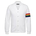 Stewart &amp; Strauss Cardigan Varsity Letter Sweater