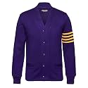 Stewart &amp; Strauss Cardigan Varsity Letter Sweater