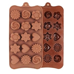 stewit chocolate silicon mould random design chocolate mould for baking making chocolates mix mould