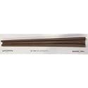 Stewit® Door Bottom Sealing Strip Guard, Under Door Draft Stopper for Home Acoustic & Weather Stripping, 36-Inch, Brown, (Pack of 3)
