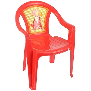 sthavir special plastic chair modern amp comfortable with arm and backrest for study play chairs for home dining room_ red color pack of 1