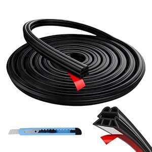 sthira 164ft car door seal strip weather stripping car rubber seal