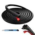 STHIRA® 16.4Ft Car Door Seal Strip Weather Stripping Car Rubber Seal