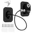STHIRA Fridge Lock with Key, Self Adhesive Baby Safety for Drawers