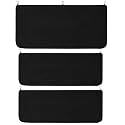 STHIRA Car Fender Covers, 3 Pcs, PU Synthetic Leather, 2 Sizes