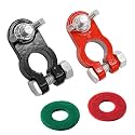 STHIRA Car Battery Terminal Connectors Universal Fit Heavy-Duty Clamp Set