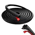 STHIRA Car Door Seal Strip Compatible with Universal Fit 52.5Ft Rubber