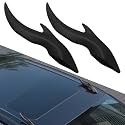 STHIRA Spoiler for Car Dragon Horn EVA Trim with Adhesive 30x6.6cm