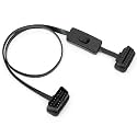 STHIRA® OBD2 Extension Cable, 16 Pin, 23.6 Inch Male To Female