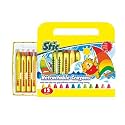 Stic 12 Retractable Crayons Toddler Grip Control Unbreakable Washable Erasable Twistable Colours Non Toxic Edible Finger Block Motor Skills Drawing 1 2 3 Year Toy Baby Safe Kindergarten Return Gift