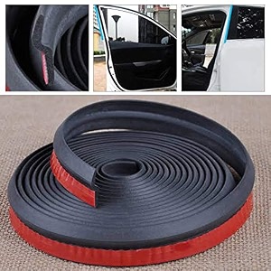 stickampseal universal car sealing 4meters z-shape rubber seal weather strip hollow door window edge moulding trim decorate weatherstrip black 8 meters