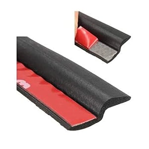 stickampseal universal car sealing 4meters z-shape rubber seal weather strip hollow door window edge moulding trim decorate weatherstrip black 4 meters