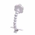 Stick Clip for Dogs and Cats, White Plastic Phone Holder Attachment, Stable Selfie Tool for Pet Photography