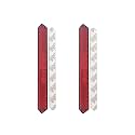 Stick-on Hexagonal Reflectors - Front Fork Side Reflector for Motocross, Harley, Semi Trucks &amp; Trailers, Warehousing, Boats, Service Trucks, Service Vans, Utility Trucks