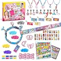 Sticker Bracelet Kit, DIY Jewelry Craft Set，Make Bracelets & Necklaces