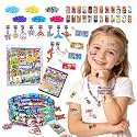 Sticker Bracelet Making Kit, DIY Jewelry Bracelets & Necklaces Craft Toy