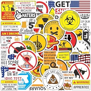 stickers danger