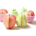 Sticky Notes 3D Fruit Shape Non-Sticky Notepads, Set of 2