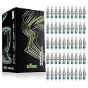 STIGMA Aquamarine Knight Bugpin Disposable Tattoo Cartridge Needles Tattoo Cartridges Assorted Sizes 50pcs of Round Magnum #10(1007RM 1009RM 10011RM 1013RM 1015RM) EN02B-50KIT-T