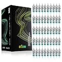 STIGMA Aquamarine Knight Bugpin Disposable Tattoo Cartridge Needles Tattoo Cartridges Assorted Sizes 50pcs of Round Liner #10/#12 (1003RL 1005RL 1007RL 1203RL 1205RL) EN02B-50KIT-I
