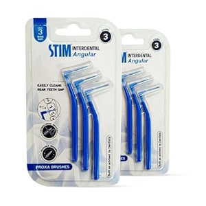 stim interdental angular proxa brush iso 3 wide gap  pack of 2