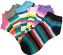 Sting Bee Men & Women Printed, Self Design, Striped, Solid Ankle Length, Low Cut
