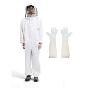 Sting Proof Bee Suit Full Body with Ventilated Hood & Gloves XL