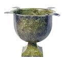 Stinky Cigar Ashtray, Designer Series, Box-Pressed, Deep Bowl Design, Windproof, Antique Green