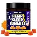 STIRLING Hemp Sleep Gummies for Calm & Relaxing Night Support, Made in USA