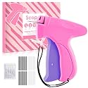 Stitch Gun for Clothes - Handheld Stitch Gun Quick Clothing Fixer - Tagging Gun - Includes 6 Needle, 1000 Black Fasteners & 1000 White Fasteners