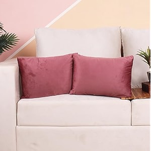 stitchnest set of 2 polycotton cushion covers  yellow amp grey botanical and geometric mix  24x24 inches  modern cushion covers for sofa amp living room decor