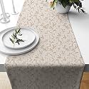 STITCHNEST Floral Printed Poly Cotton Table Runner and Bed Runner ( 13 X 72 Inches )