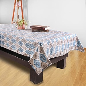 stitchnest poly cotton digitally printed 4 seater table cover 40 x 60 inches