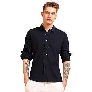 StitchX Mens Cotton Regular Fit Full Sleeve