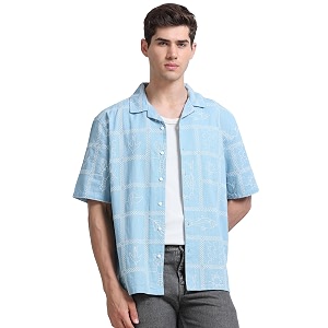stitchx men39s tropical embroidered resort shirt-xs-2xl