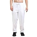 StitchX Men’s Airport Look Textured Seersucker Cotton Jogger Trousers S-4XL