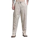 StitchX Men’s Airport Look Textured Seersucker Cotton Jogger Trousers S-4XL