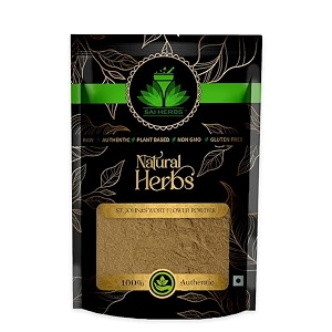 sai herbs stjohn wort flower powder  pure amp natural  250g