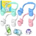 Stocking Stuffers for Men Women Teens Thumbs Up Lazy Phone Stand 4 Pack