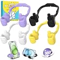 4 Pack Thumbs Up Lazy Phone Holder Stocking Stuffers for Teen Boys Girls