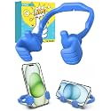 Stocking Stuffers for Teens Boys Men: Cell Phone Stand Flexible Thumbs Up Lazy Cellphone Holder for Desk Hand Funny Christmas Ideas Gifts for Women Adults Husband Him Kids Dad Cool Stuff Gadgets