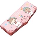 Plastic Pop Up Multifunction Pencil Case For Girls &amp; Boys, Cute Cartoon Pen Box Organizer Stationery With Sharpener, Schedule, School Supplies, Best Birthday Gifts (Multicolor)