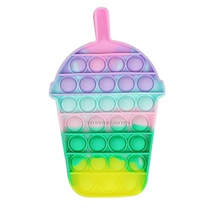 pop it fidget toyspush pop bubble fidget sensory toyautism special needs silicone fidget toy sensory toys novelty gifts for girls boys kids adults ice cream shake