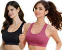 STOGBULL Cotton Lycra Sports Bra Combo pack