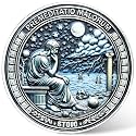 Stoic Challenge Coin – Premeditatio Malorum Design with Seneca Quote – Motivational Coin for Philosophy Enthusiasts and Collectors